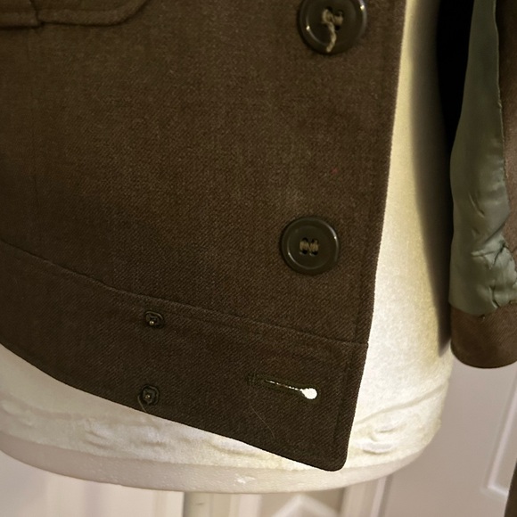 Vintage 1950’s Military Men’s Wool Jacket - Picture 8 of 15